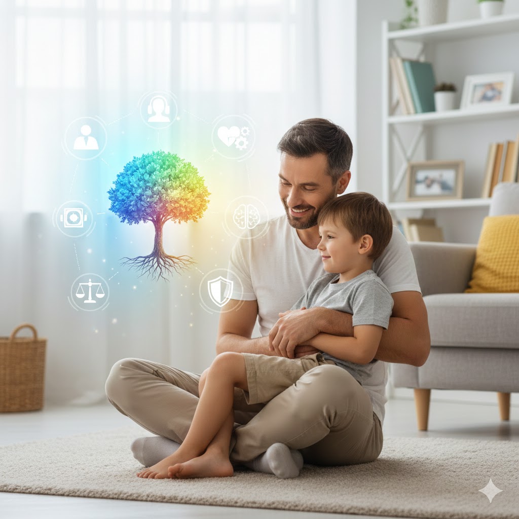 الاستقرار النفسي وبناء طفل سوي وسعيد